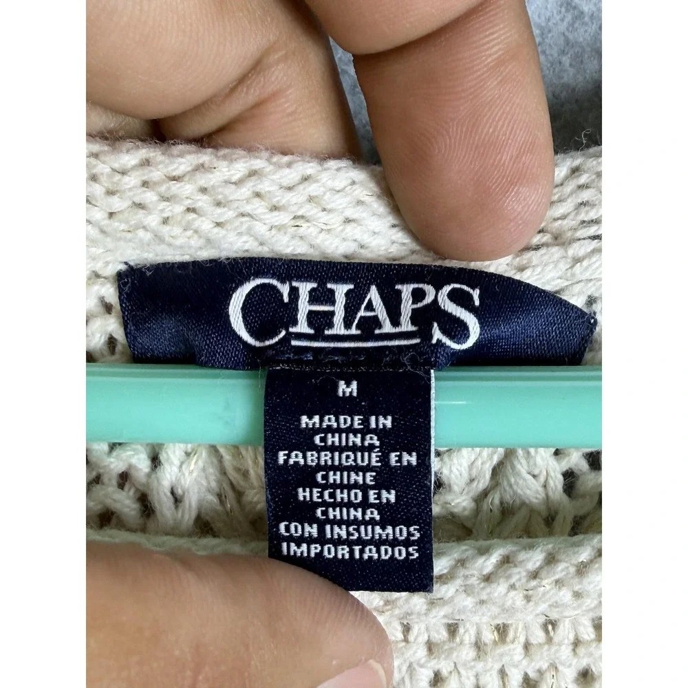 Chaps title sweater